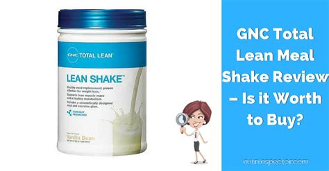 gnc lean shake review|gnc diet shakes reviews.